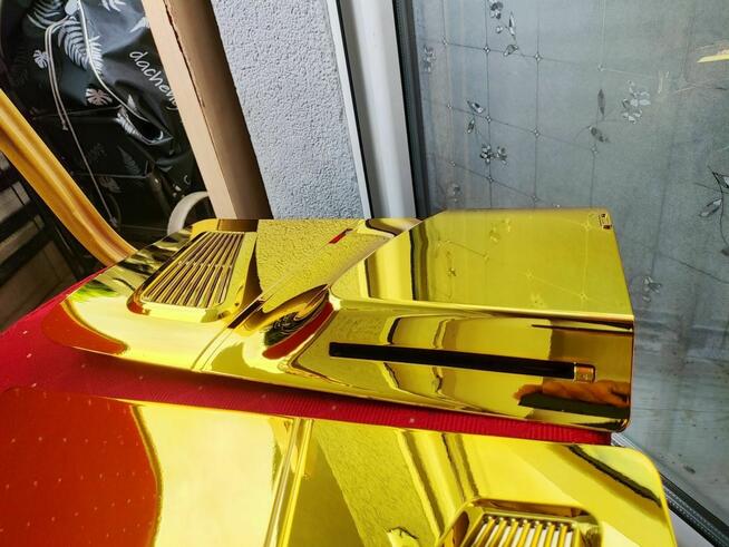 Złoty Panel do konsoli PS5 Playstation 5 Osłona Obudowa Płyt