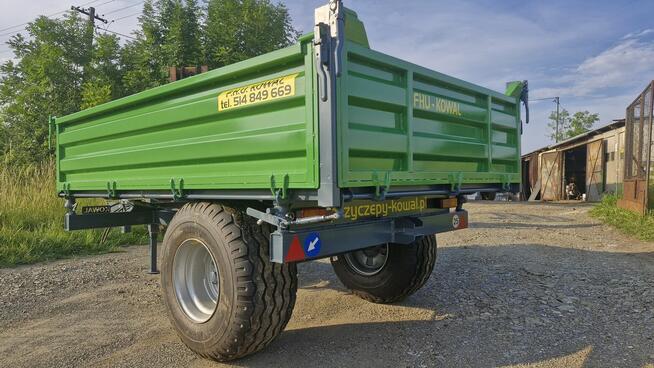 Przyczepa wywrotka kiper 3str. Nowa FV Transport