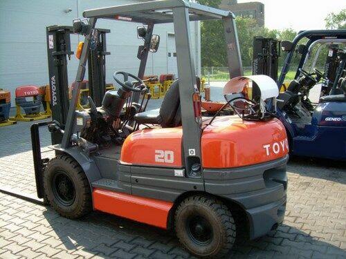 Wózek Widłowy TOYOTA serii 6 , Wózki Widłowe TOYOTA, Linde