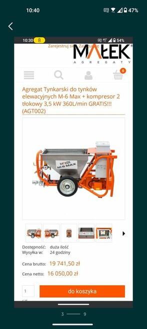 Agregat tynkarski-malek-m6-max-C