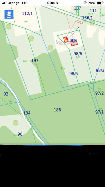 Działki siedliskowe o powierzchni 1850 m2 w Mikorzycach.