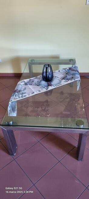 stolik kawowy szklany ława szklana