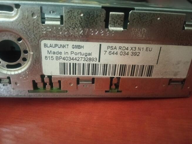 Radio Citroen C5 lift