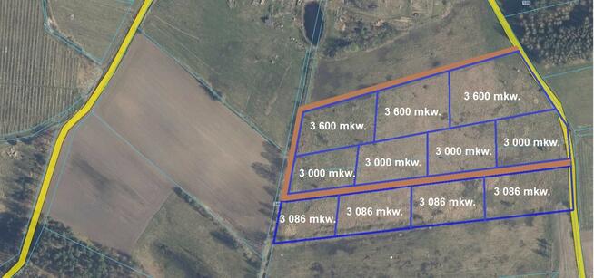 Łętowo - atrakcyjne działki blisko jeziora