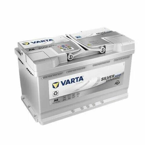 Akumulator 80Ah 800A START&STOP AGM VARTA Silver Dynamic A6