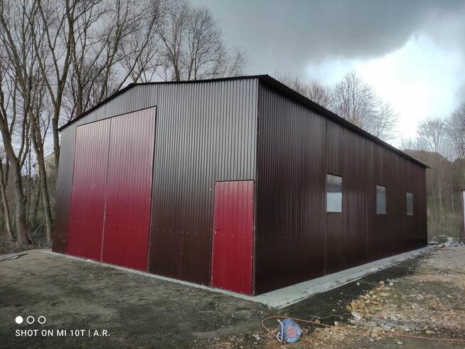 Garaż blaszany hala blaszana o wymiarach 8x24
