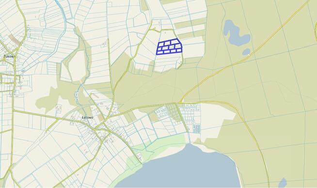 Łętowo - atrakcyjne działki blisko jeziora