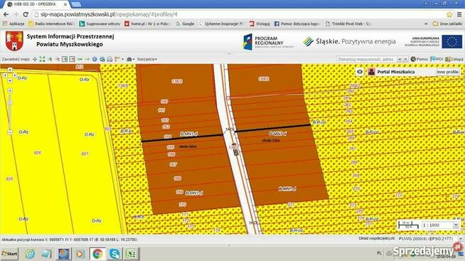 Sprzedam działkę rolno-budowlaną Gliniana Góra k/Koziegłów