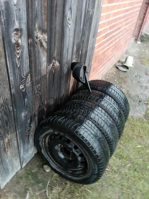 Koła z oponami letnimi R14 stan dobry komplet