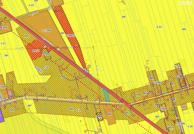 Działka budowlana Majdan Krasieniński gm. Niemce