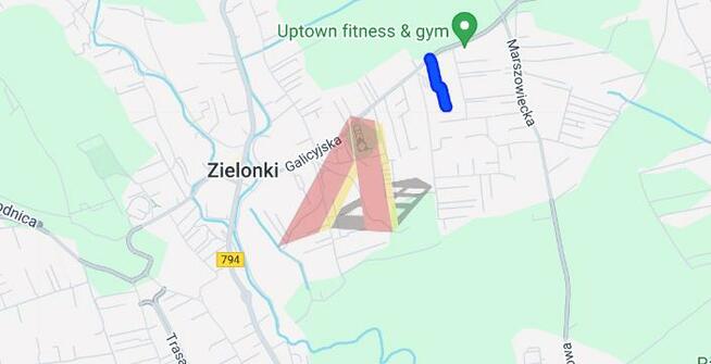 Działka usługowa Zielonki, Galicyjska