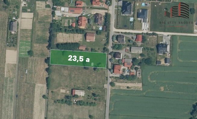 Działka budowlana Niemce Leonów, Spacerowa