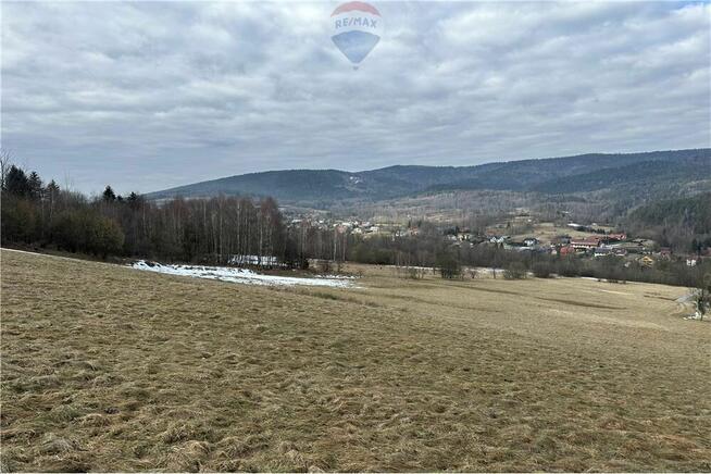 Działka 4.68 ha blisko gór i Jeziora Żywieckiego