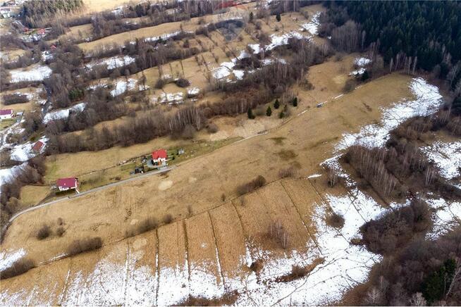 Działka 4.68 ha blisko gór i Jeziora Żywieckiego