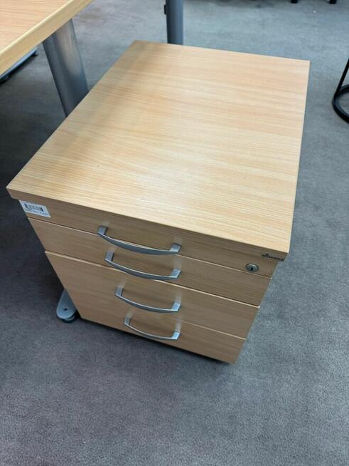 Biurko 100x60 biurka stoły buk KINNARPS regulowana wysokość