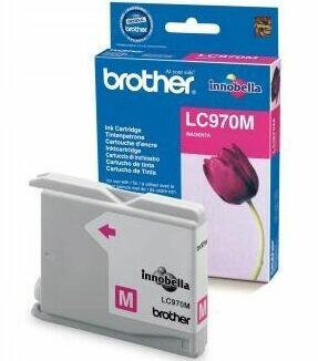 Brother oryginalny tusz LC-970M, magenta