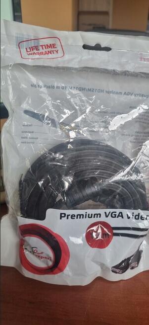 Kabel D-Sub (VGA) Premium - 10m - wysokiej jakości