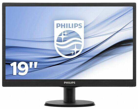 Monitor komputerowy LED Philips 193V5LSB2/10 18,5 1366 x 7