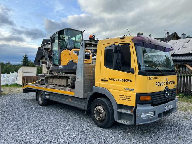 Usługi ziemne Zakopane koparka HDS autolaweta prace roboty