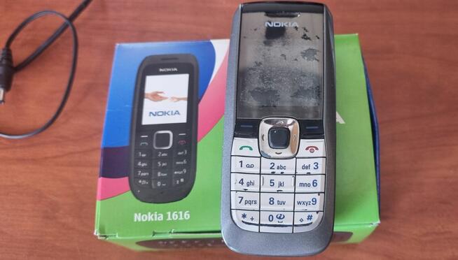 Telefon komórkowy Nokia 1616 4 MB 2G szary - używany, działa