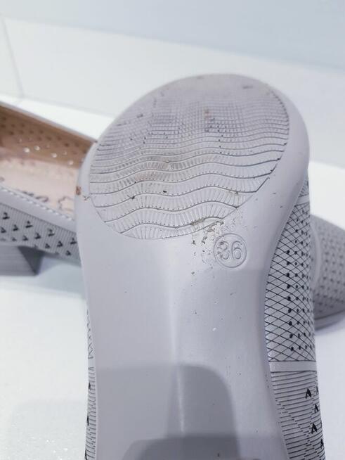 Damskie skórzane mokasyny, czółenka