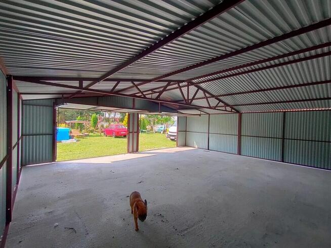 Garaż blaszany hala blaszana o wymiarach 8x24