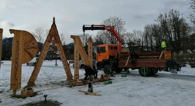 Usługi ziemne Zakopane koparka HDS autolaweta prace roboty