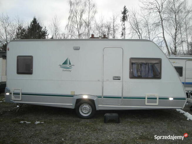 Przyczepa Knaus 495 , łóżko Francuskie, wc prysznic