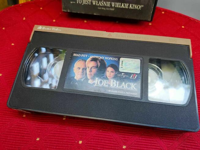 Joe Black Brad Pitt Anthony Hopkins film VHS video wideo