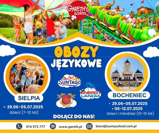 Summer Camp - Obozy językowe 2025