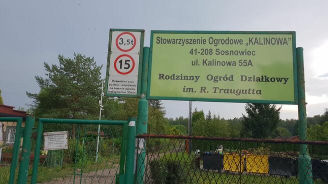 Działka ROD Sosnowiec Kalinowa