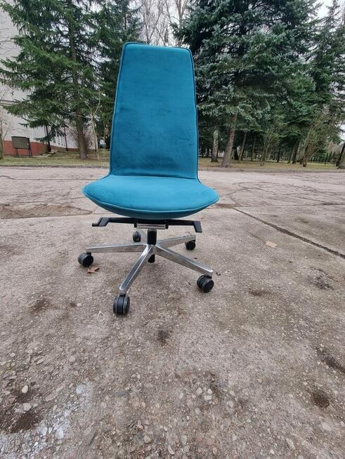 Fotel konferencyjny Bejot LUMI gabinetowy turkusowy fotele