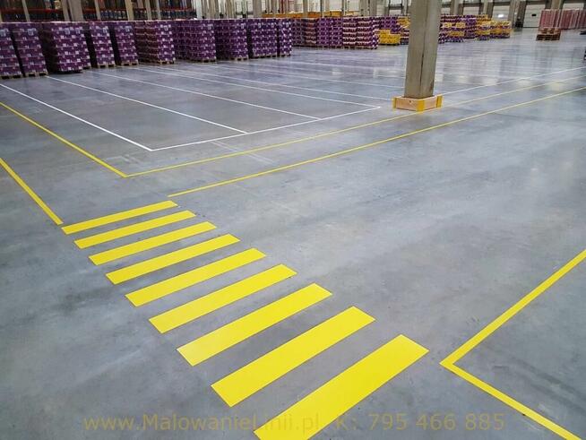 Linie.pl oznakowanie poziome malowanie linii znaki BHP