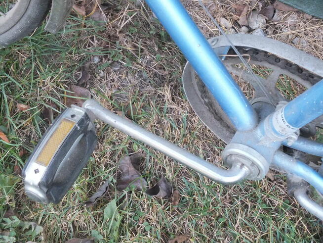 Rower zabytkowy albo i nie. Ale ciekawy. Rex.