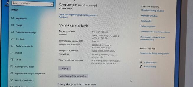 Komputer stacjonarny DELL Vostro - Pentium G630, 4GB DDR3, d