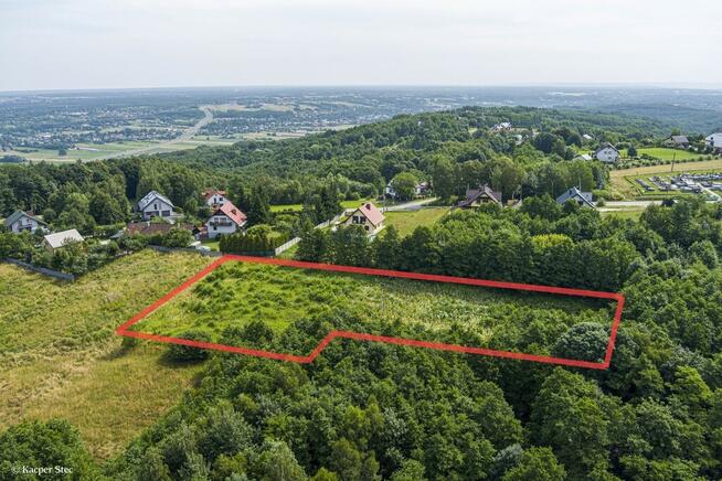 Działka inwestycyjna- Zawada/Tarnów z WZ