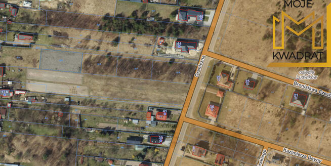 Atrakcyjna działka na Ludwikowie 1180m2