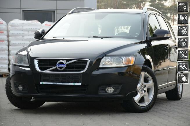 Volvo V50 Czarne Opłacone 1.6D2 114KM Serwis Lift LED Navi Skóra