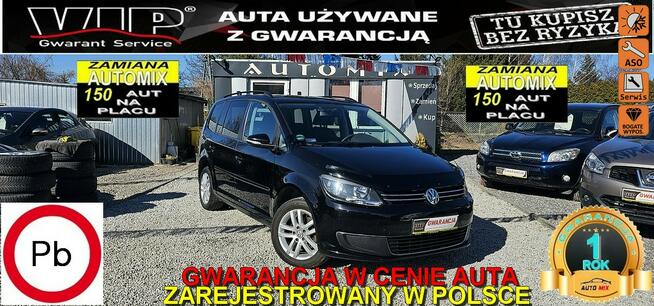 Volkswagen Touran N.Rozrząd i Turbo , Oszczędny 1,2 benzyna ,GWARANCJA, Możliwa Zamiana