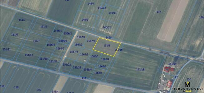 Działka budowlana Charzyno gm. Siemyśl