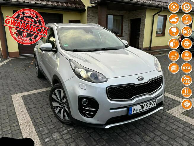 Kia Sportage 1,6 benzyna automat 4x4 skóra opłacony