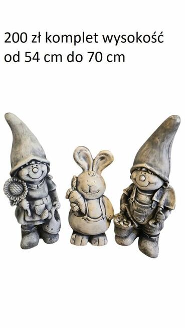 Figurki wielkanocne kutra gipsowa kogut gipsowy dekoracja