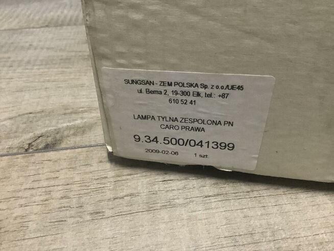 Lampa samochodowa tylna FSO Polonez Caro