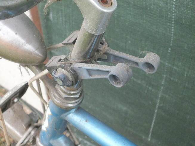 Rower zabytkowy albo i nie. Ale ciekawy. Rex.