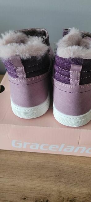 Buciki trzewiki kozaki 25