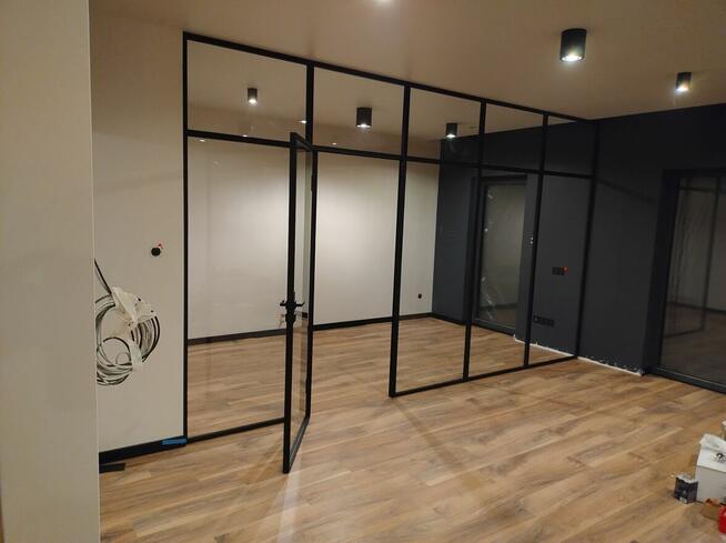 Zabudowy Loftowe-drzwi loft ścianki antresole balustrady