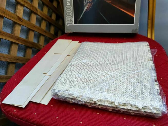 Puzzle układanka Drewniane z drewna Sowa 1500 plakat