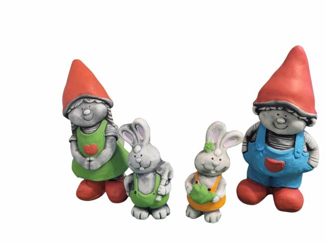 Figurki wielkanocne kutra gipsowa kogut gipsowy dekoracja