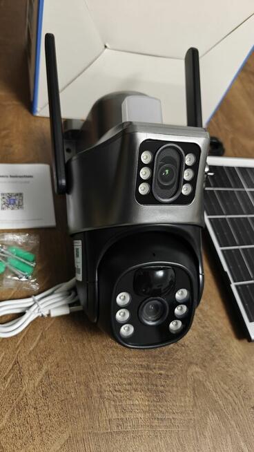 Kamera Solarna Obrotowa IP66 8MP 4G LTE
