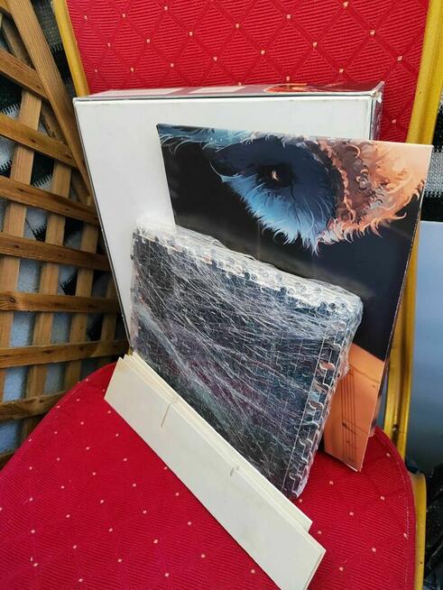 Puzzle układanka Drewniane z drewna Sowa 1500 plakat